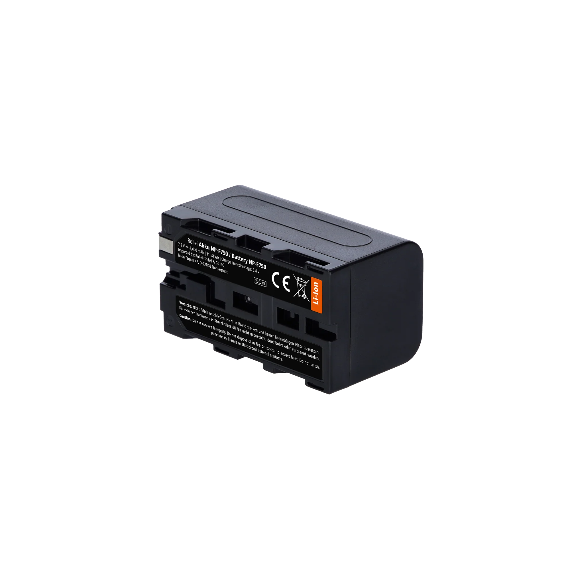 Akku | Sony NP-F750 | für LED-Leuchten - Image 6